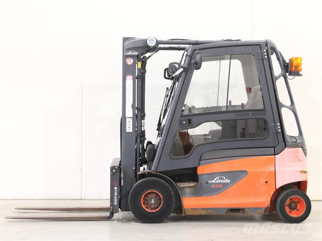 Linde E25/387 Elektrikli forkliftler