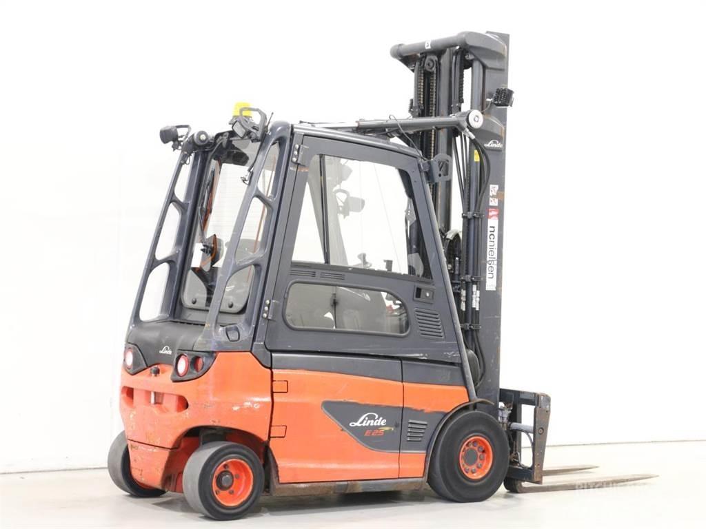 Linde E25/387-01 Elektrikli forkliftler