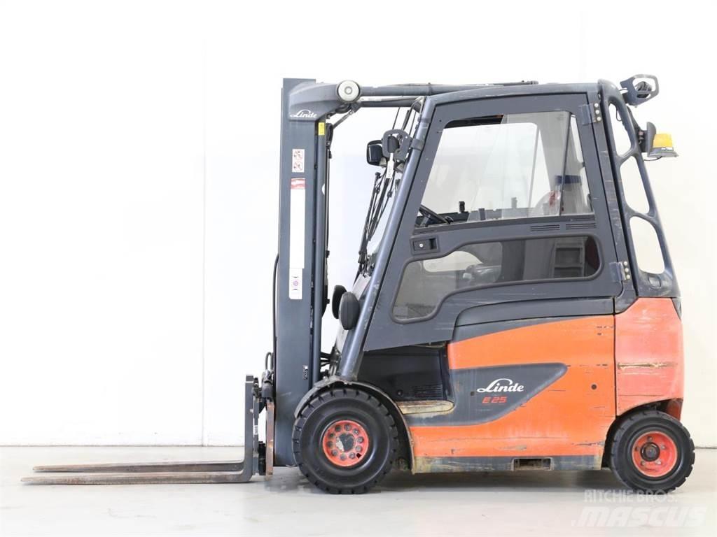 Linde E25/600H/387 Elektrikli forkliftler