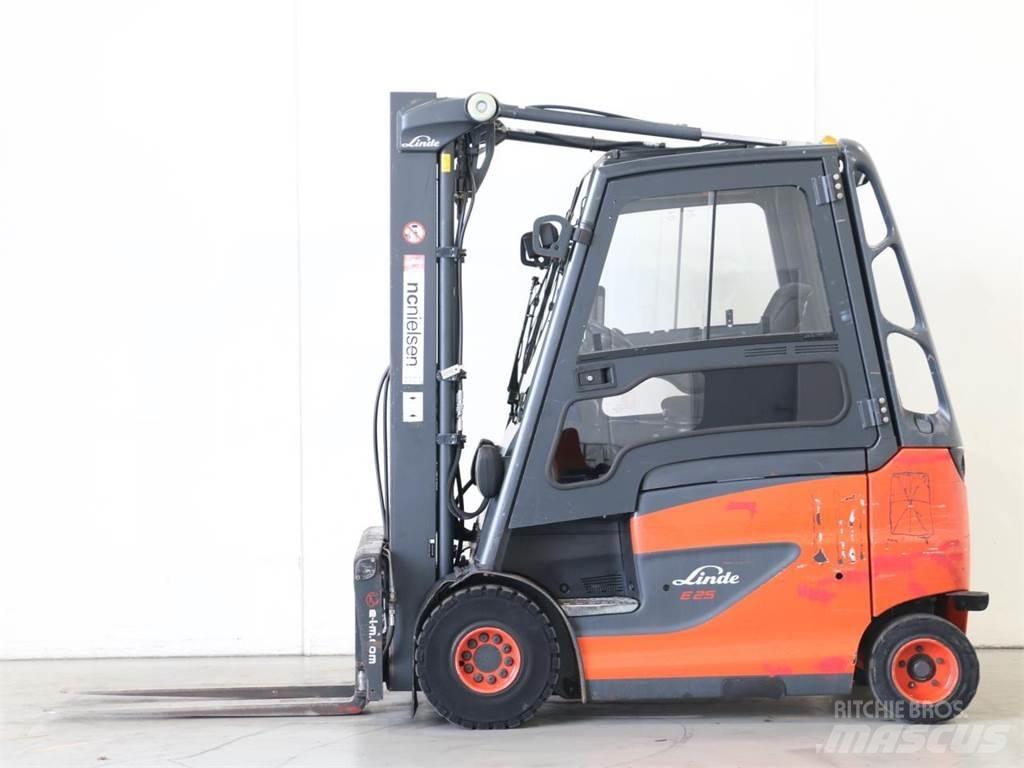 Linde E25/600H/387 Elektrikli forkliftler