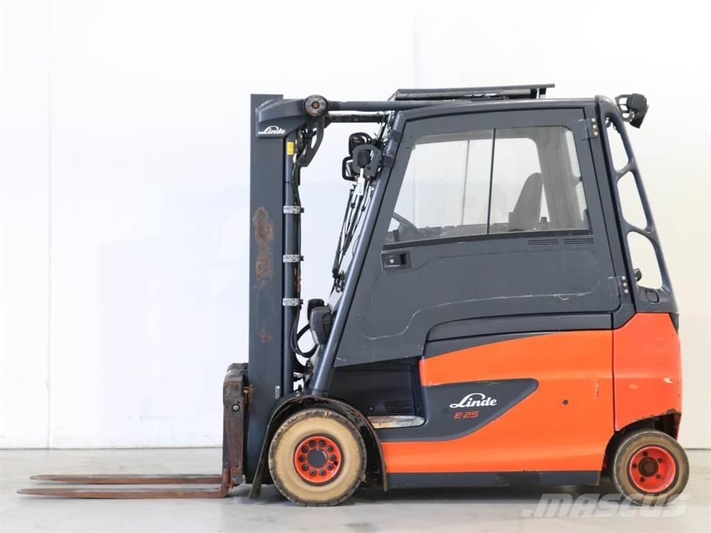 Linde E25/600HL/387 Elektrikli forkliftler