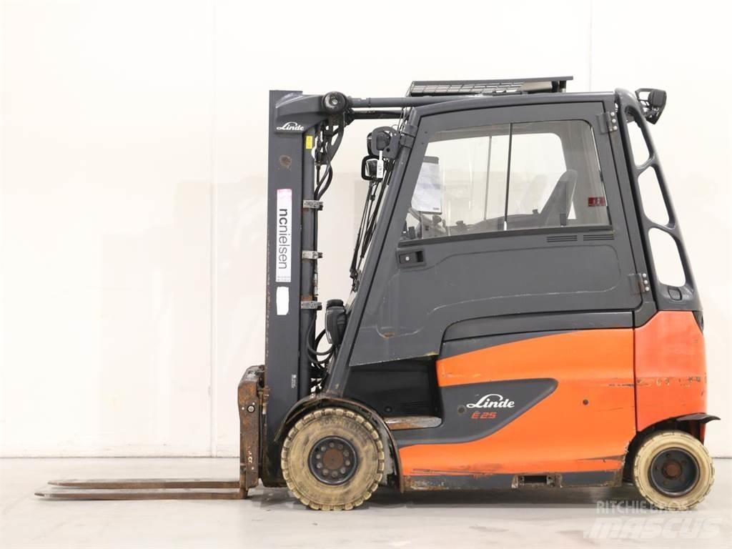 Linde E25/600HL/387 Elektrikli forkliftler