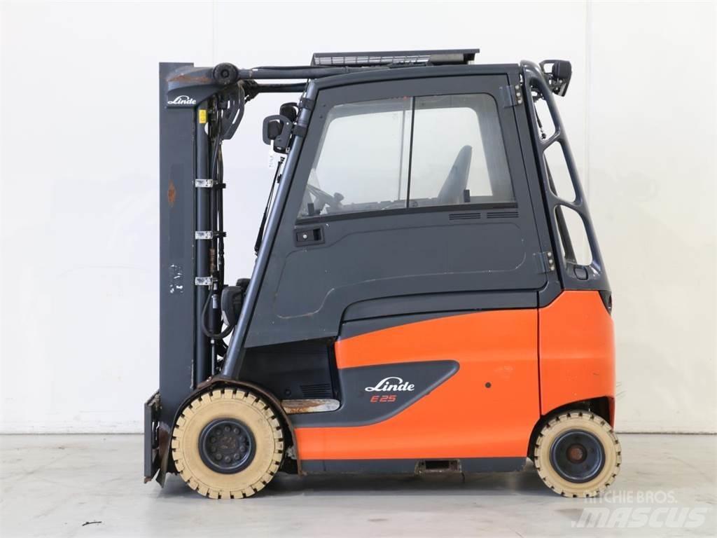 Linde E25/600HL/387 Elektrikli forkliftler
