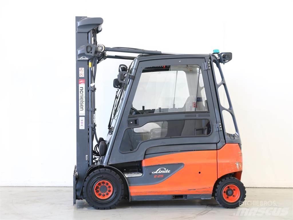 Linde E25L/387 Elektrikli forkliftler