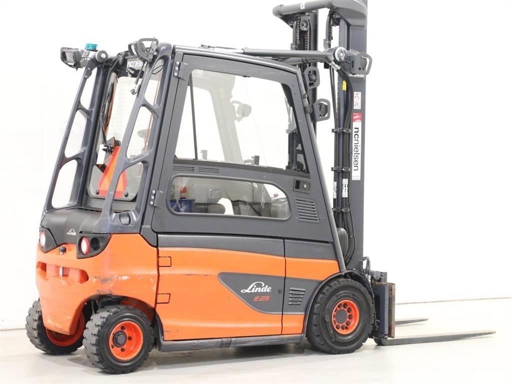 Linde E25L/387 Elektrikli forkliftler