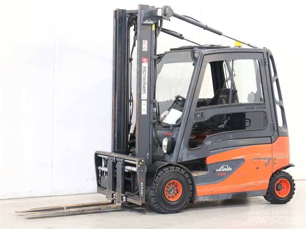 Linde E25L/387 Elektrikli forkliftler