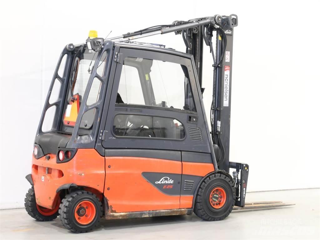 Linde E25L/387 Elektrikli forkliftler