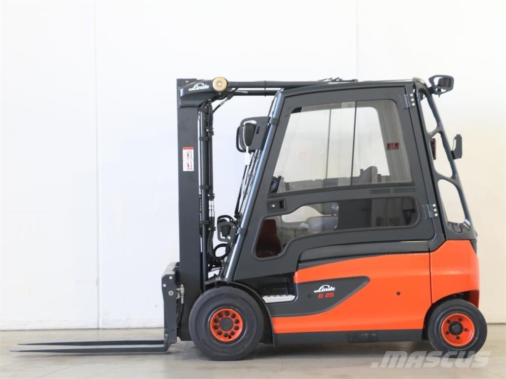 Linde E25L/387 Elektrikli forkliftler