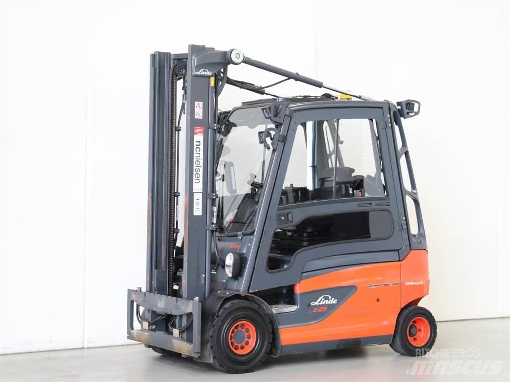 Linde E25L/387 Elektrikli forkliftler