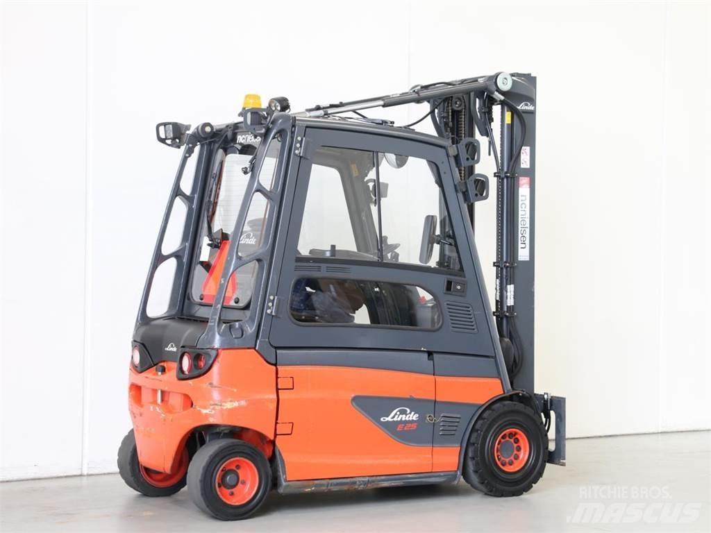 Linde E25L/387 Elektrikli forkliftler