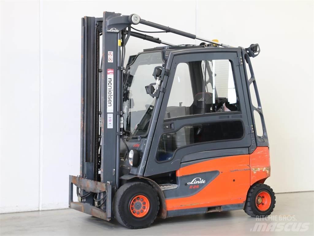 Linde E25L/387 Elektrikli forkliftler