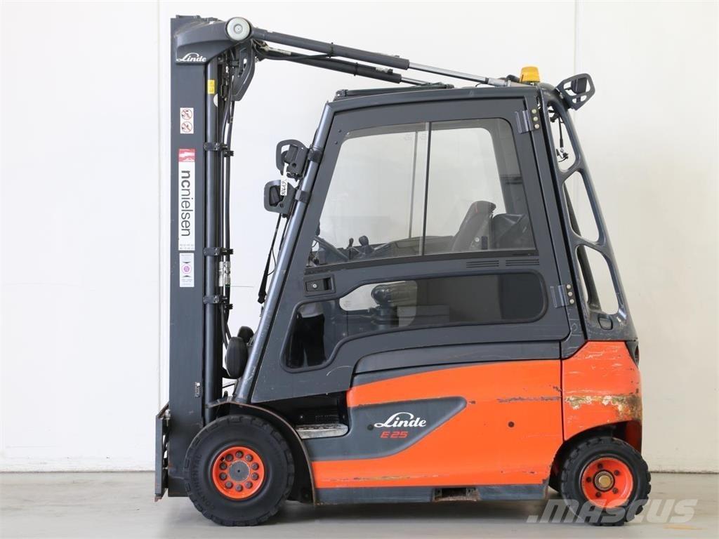 Linde E25L/387 Elektrikli forkliftler