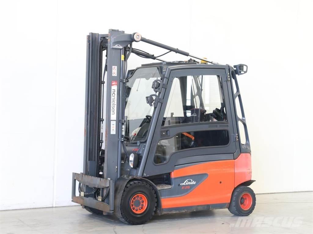 Linde E25L/387 Elektrikli forkliftler