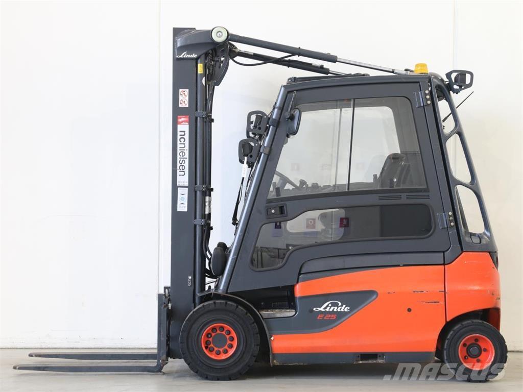 Linde E25L/387 Elektrikli forkliftler