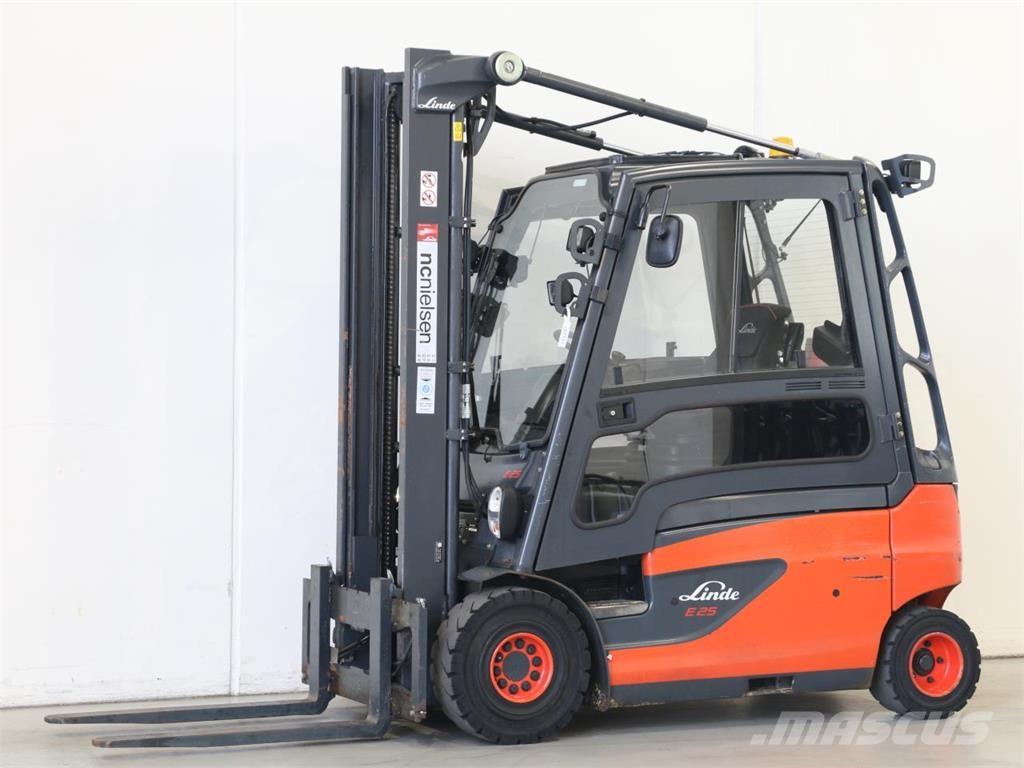 Linde E25L/387 Elektrikli forkliftler