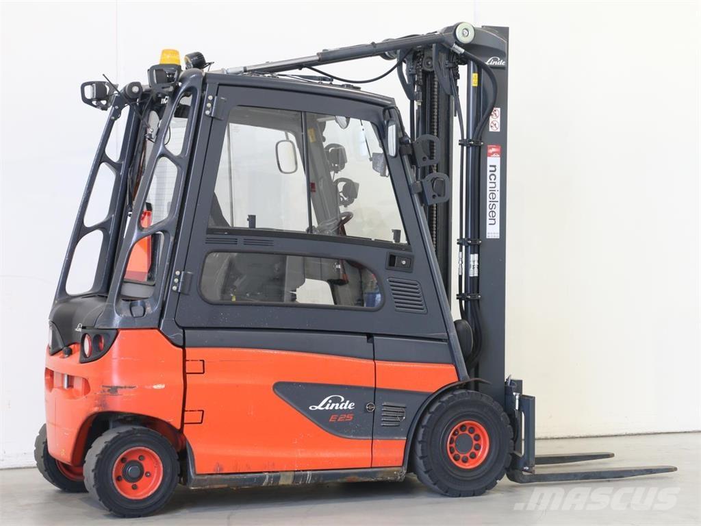 Linde E25L/387 Elektrikli forkliftler