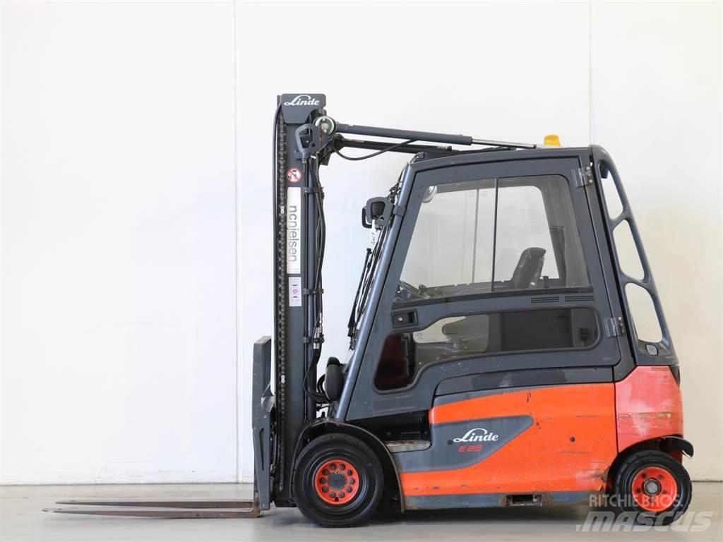 Linde E25L/387 Elektrikli forkliftler