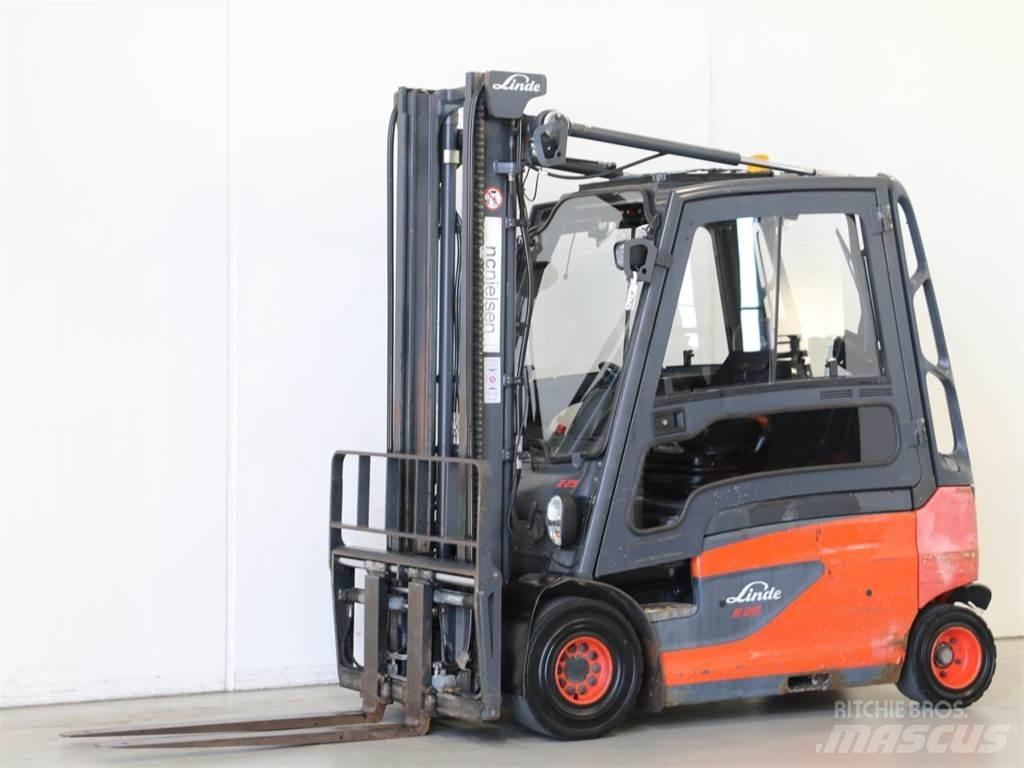 Linde E25L/387 Elektrikli forkliftler
