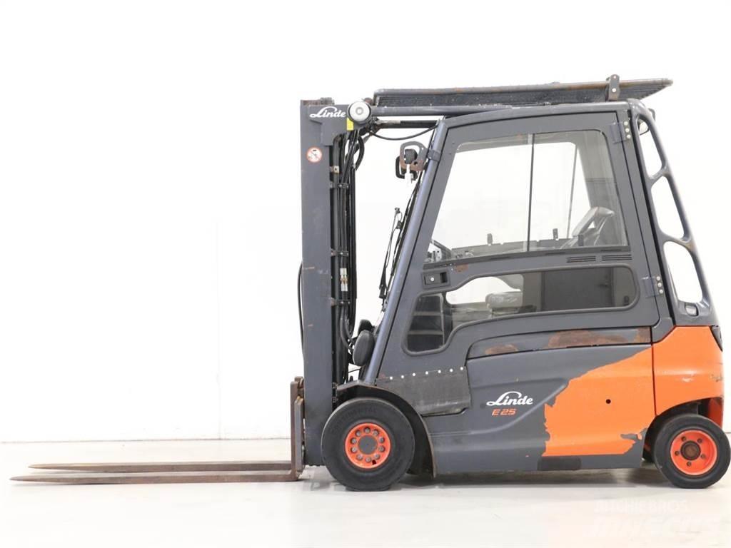 Linde E25L/387 Elektrikli forkliftler