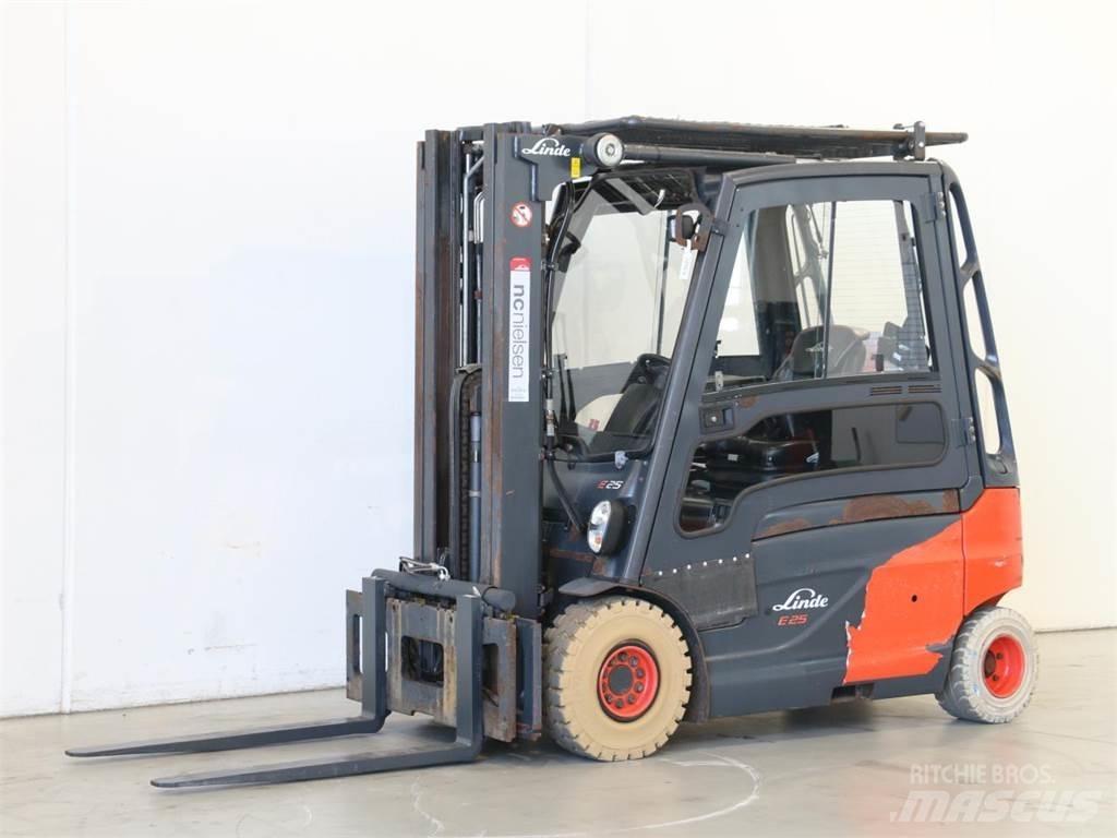 Linde E25L/387 Elektrikli forkliftler