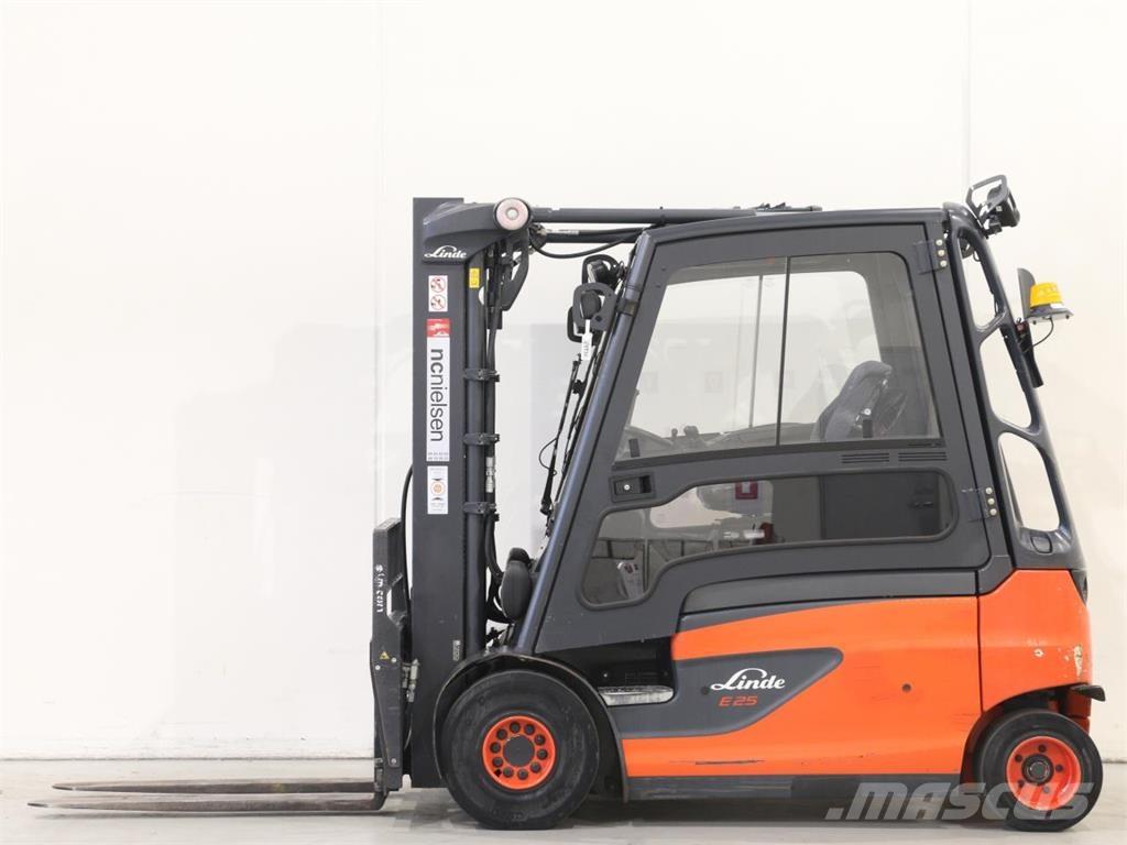 Linde E25L/387 Elektrikli forkliftler
