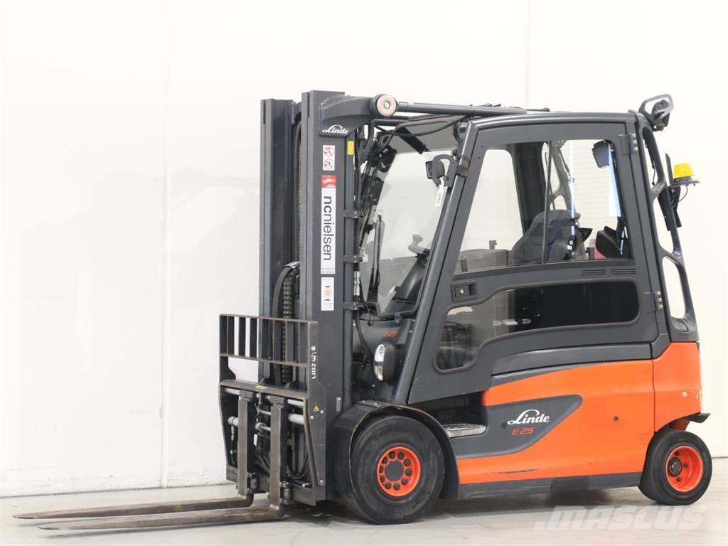 Linde E25L/387 Elektrikli forkliftler