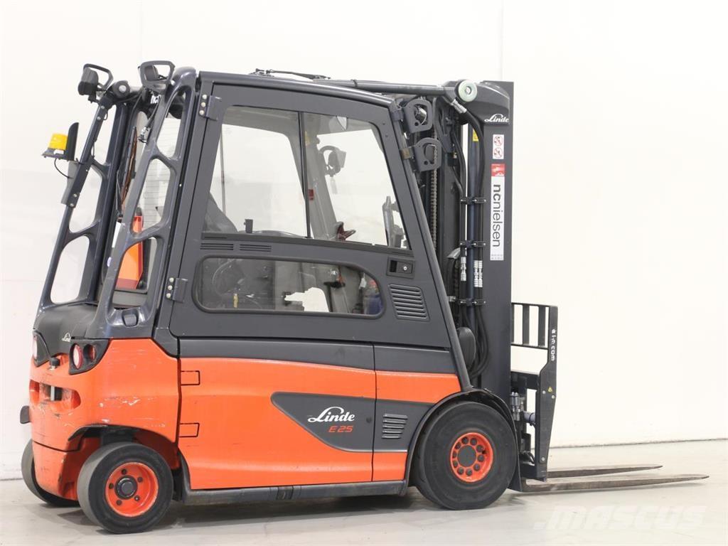 Linde E25L/387 Elektrikli forkliftler