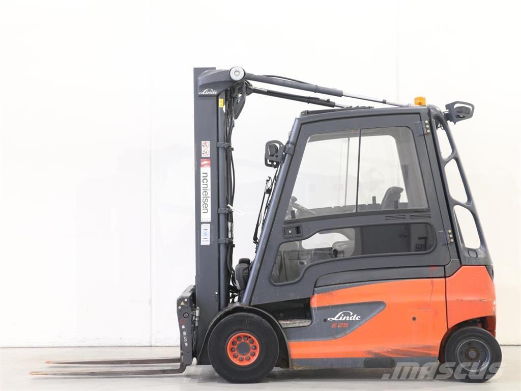 Linde E25L/387 Elektrikli forkliftler