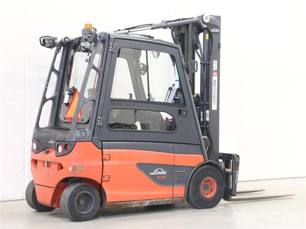 Linde E25L/387 Elektrikli forkliftler