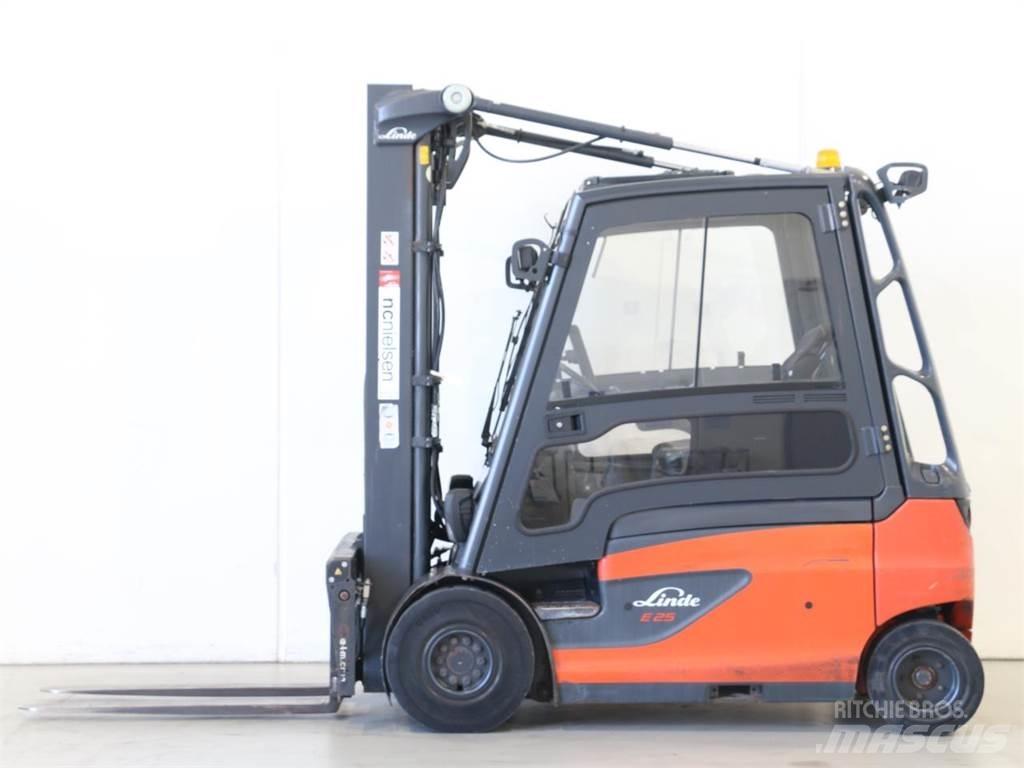 Linde E25L/387 Elektrikli forkliftler