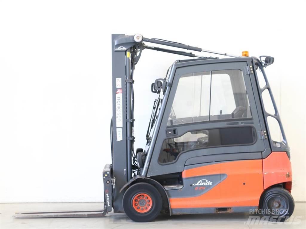 Linde E25L/387 Elektrikli forkliftler