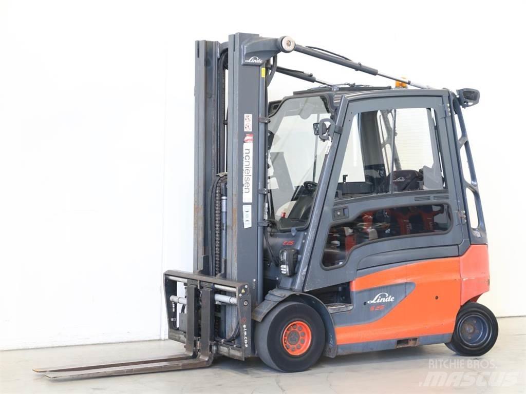 Linde E25L/387 Elektrikli forkliftler