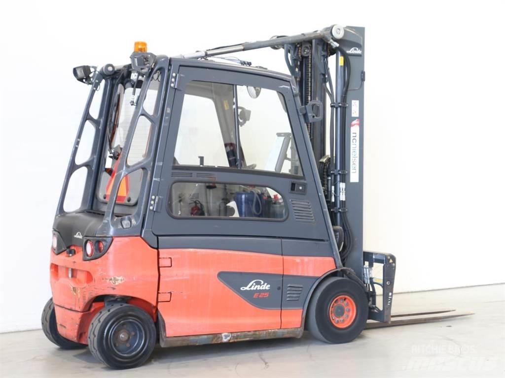 Linde E25L/387 Elektrikli forkliftler