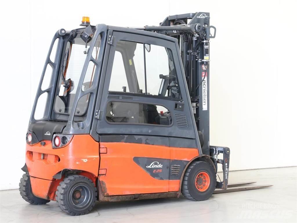 Linde E25L/387 Elektrikli forkliftler