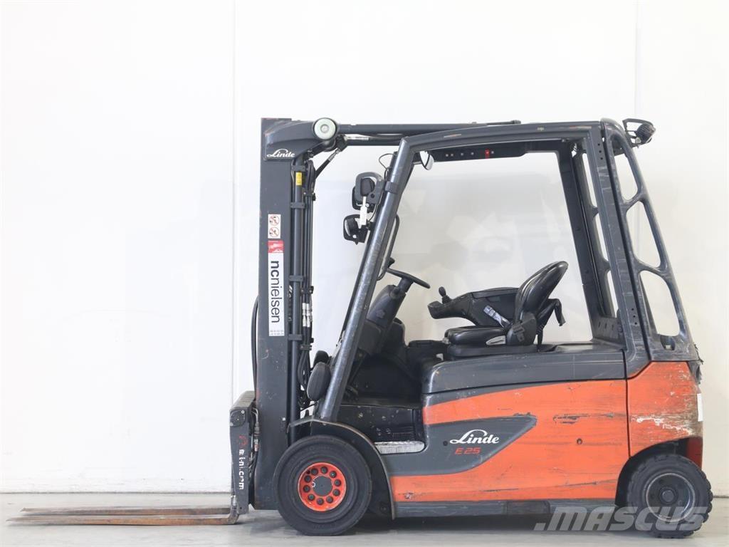 Linde E25L/387 Elektrikli forkliftler