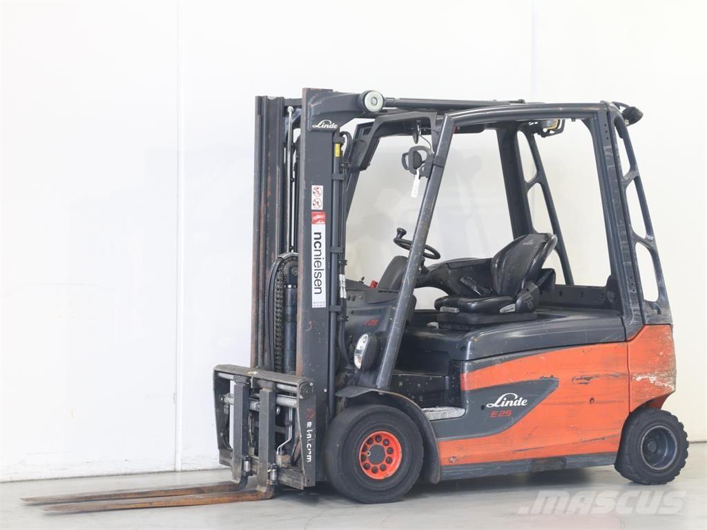 Linde E25L/387 Elektrikli forkliftler