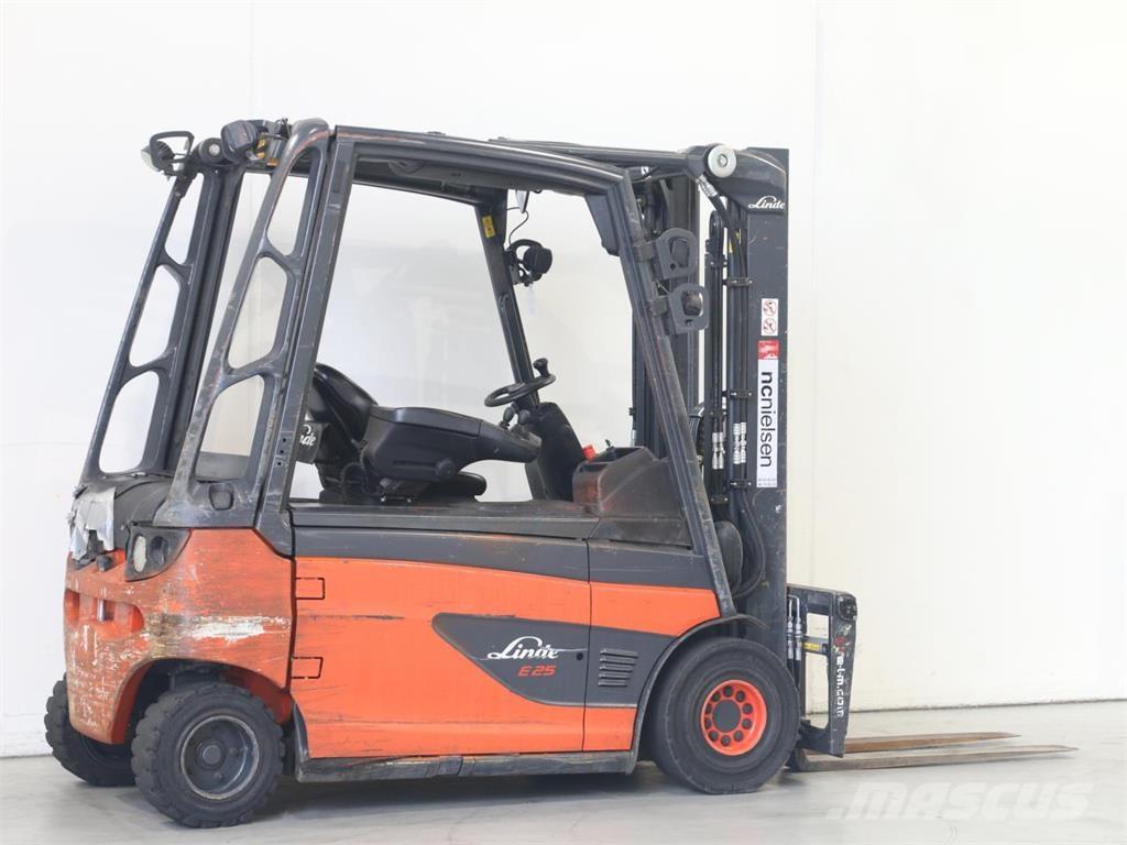 Linde E25L/387 Elektrikli forkliftler