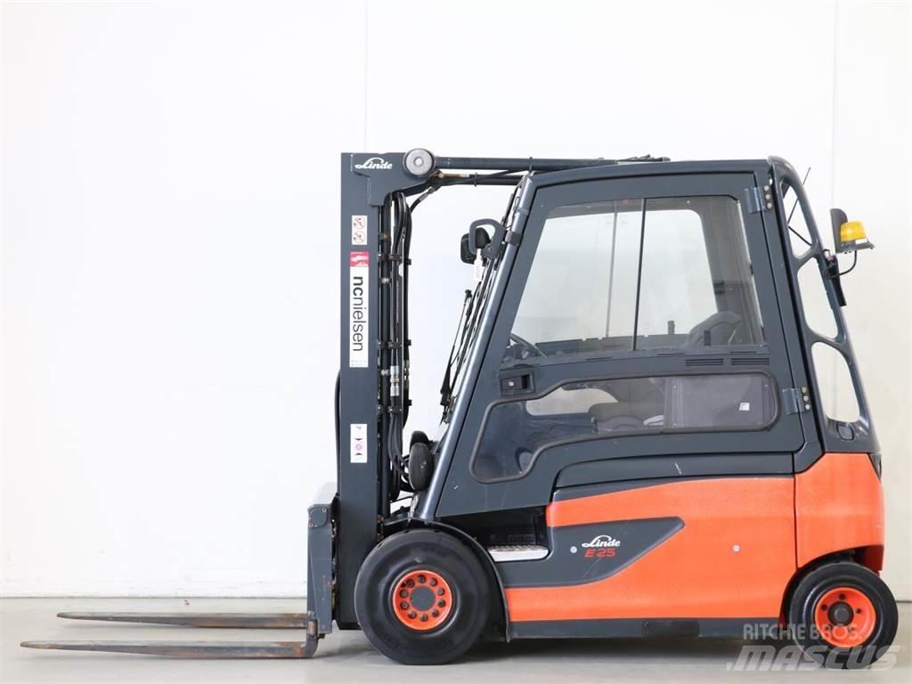 Linde E25L/387-01 Elektrikli forkliftler