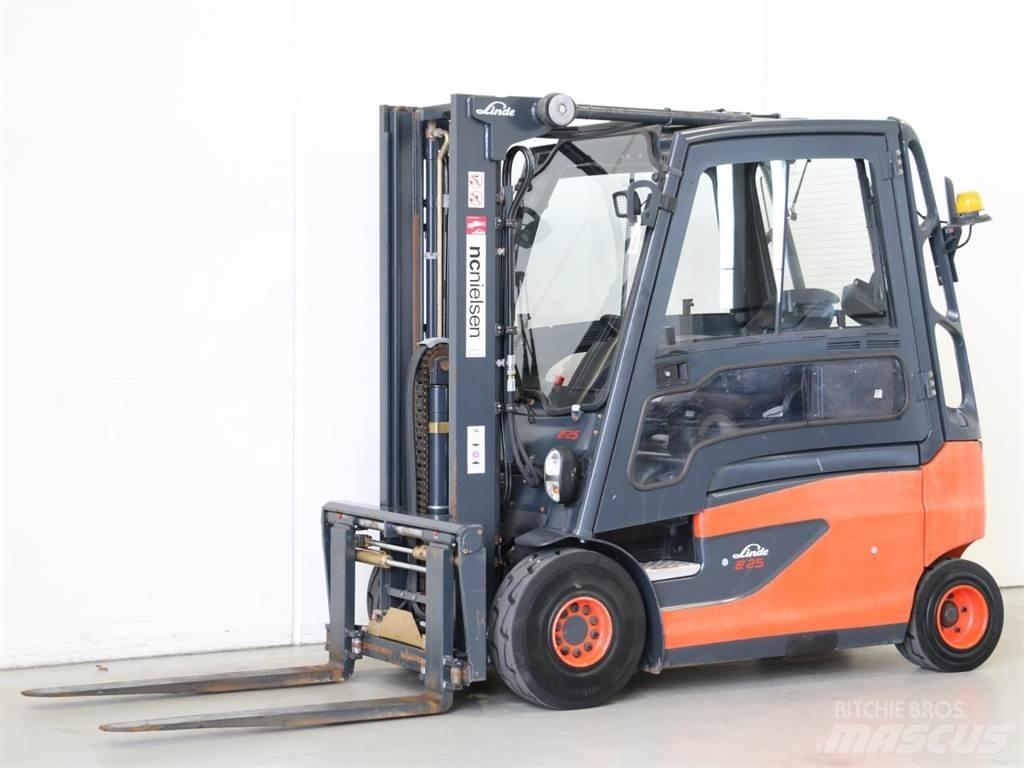 Linde E25L/387-01 Elektrikli forkliftler