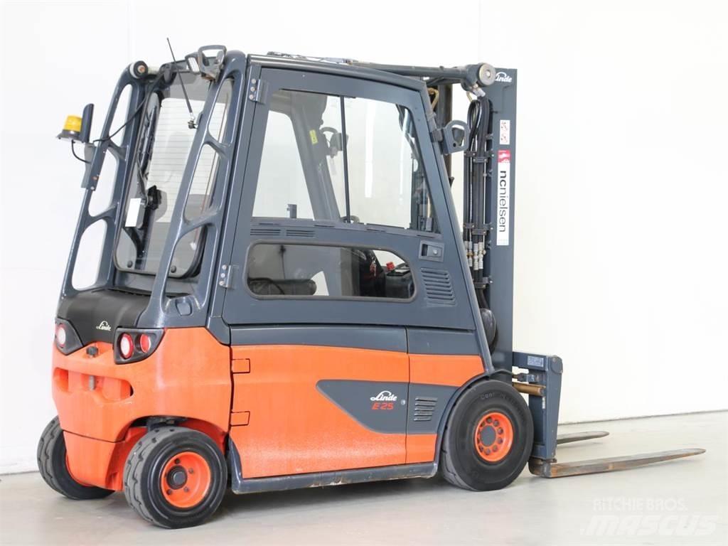Linde E25L/387-01 Elektrikli forkliftler