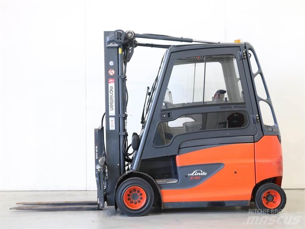 Linde E30/600HL/387 Elektrikli forkliftler