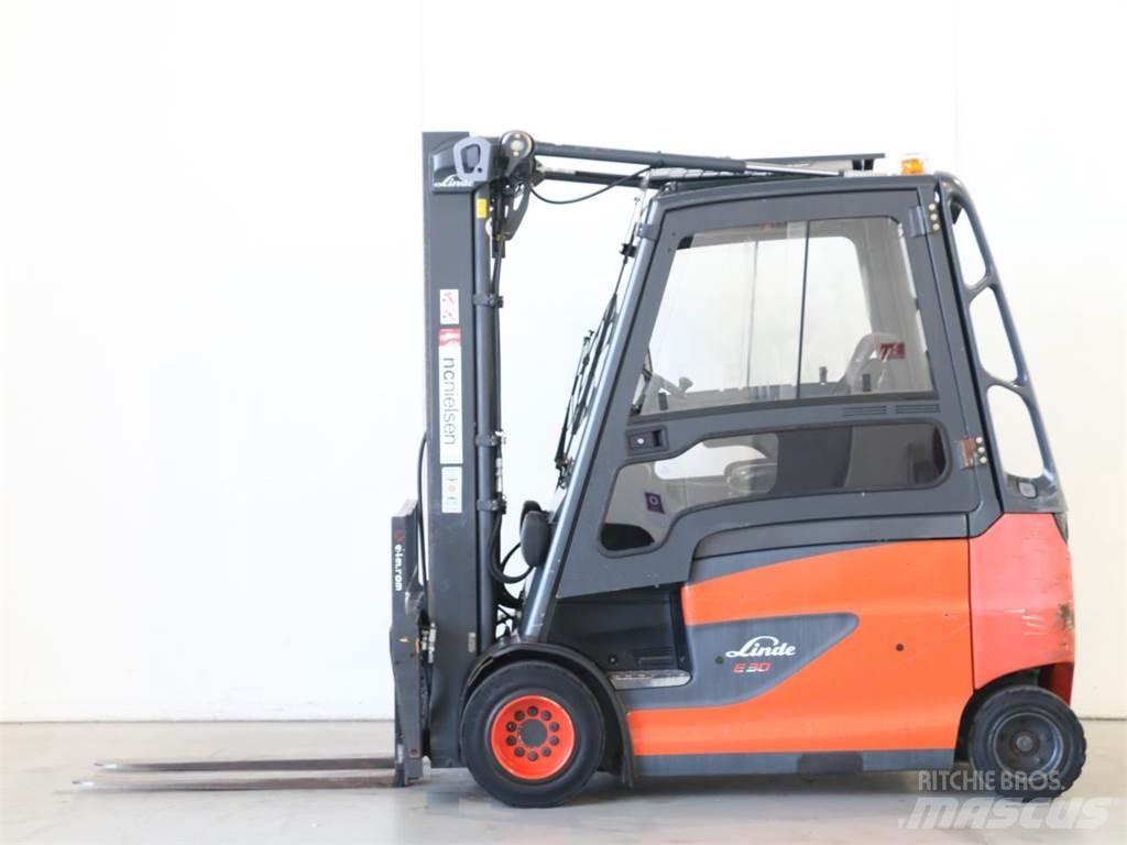 Linde E30/600HL/387 Elektrikli forkliftler