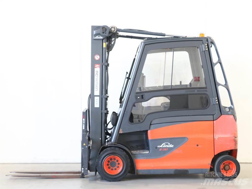 Linde E30/600HL/387 Elektrikli forkliftler