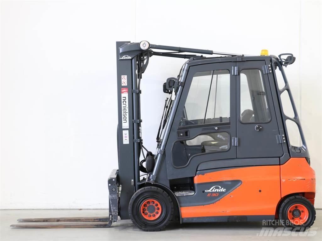 Linde E30L/387 Elektrikli forkliftler