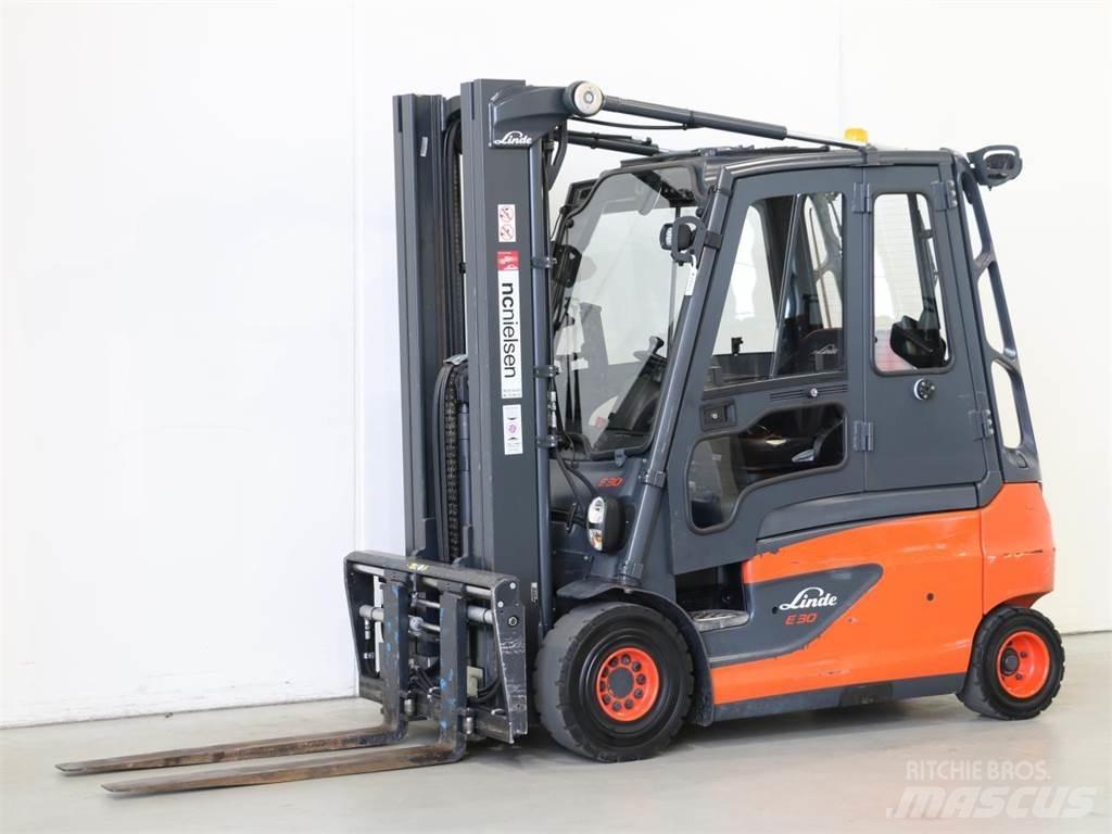 Linde E30L/387 Elektrikli forkliftler