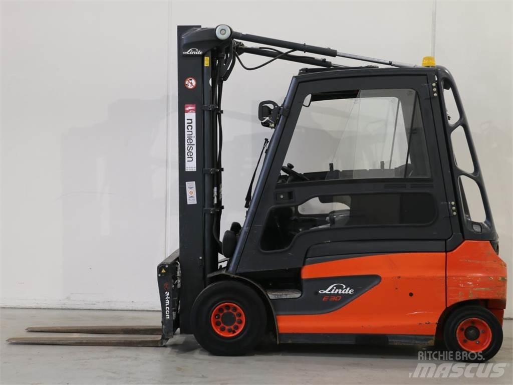Linde E30L/387 Elektrikli forkliftler