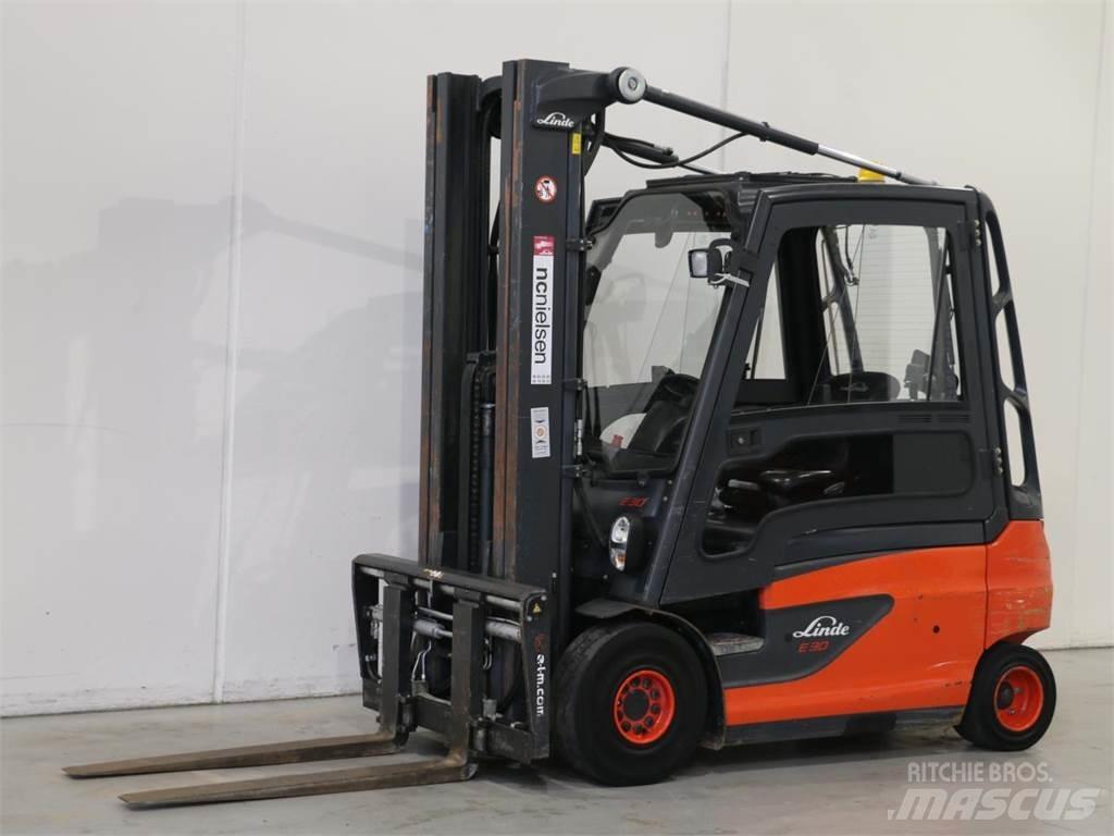 Linde E30L/387 Elektrikli forkliftler