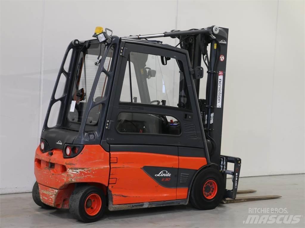 Linde E30L/387 Elektrikli forkliftler