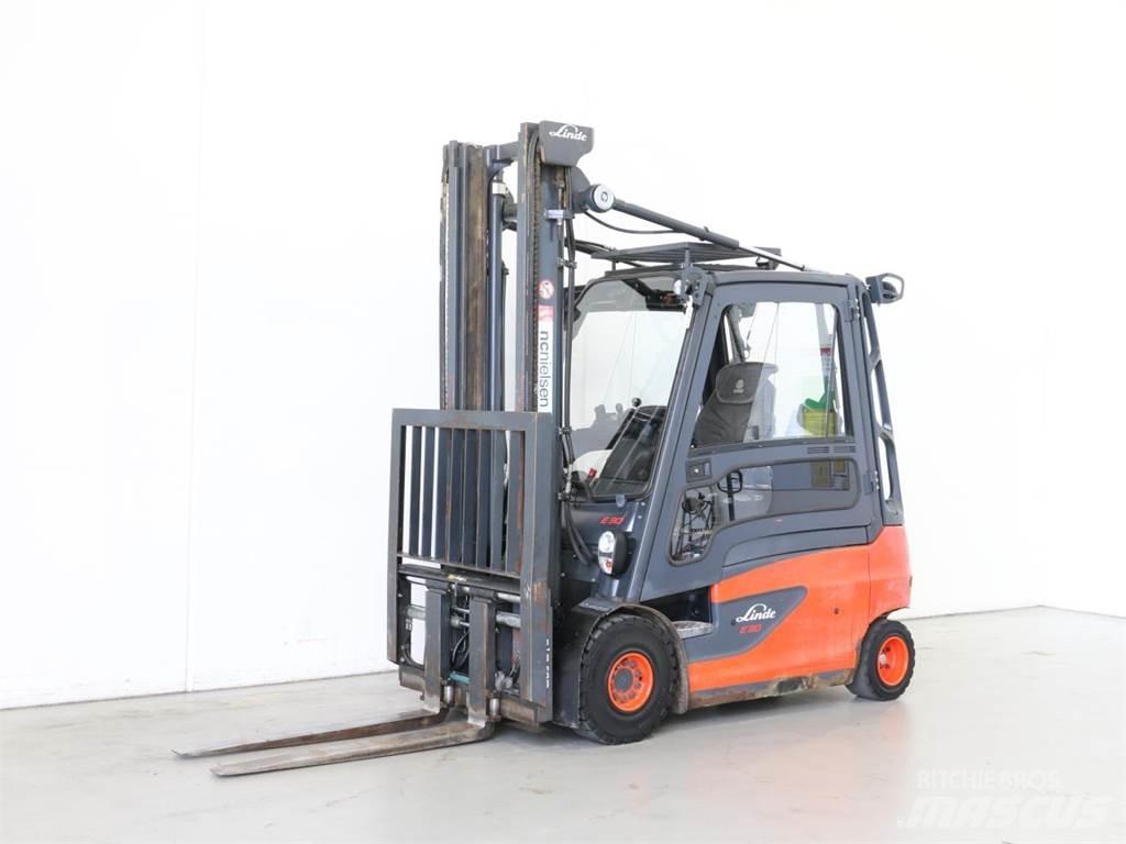Linde E30L/387 Elektrikli forkliftler