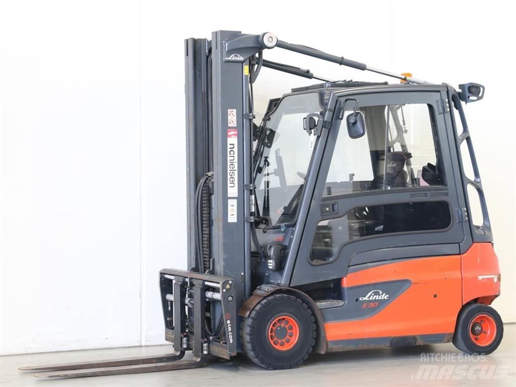 Linde E30L/387 Elektrikli forkliftler